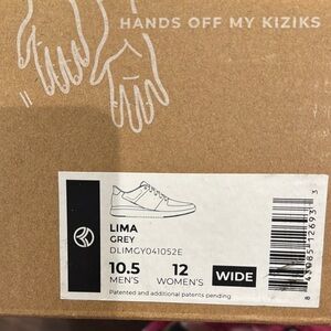 Kizik Lima grey athletic shoes